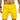 Men's Yellow Linen Shorts with Italian Hem AJV019